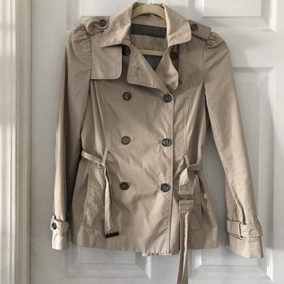 Zara basic trench coat - Picture 2 of 4